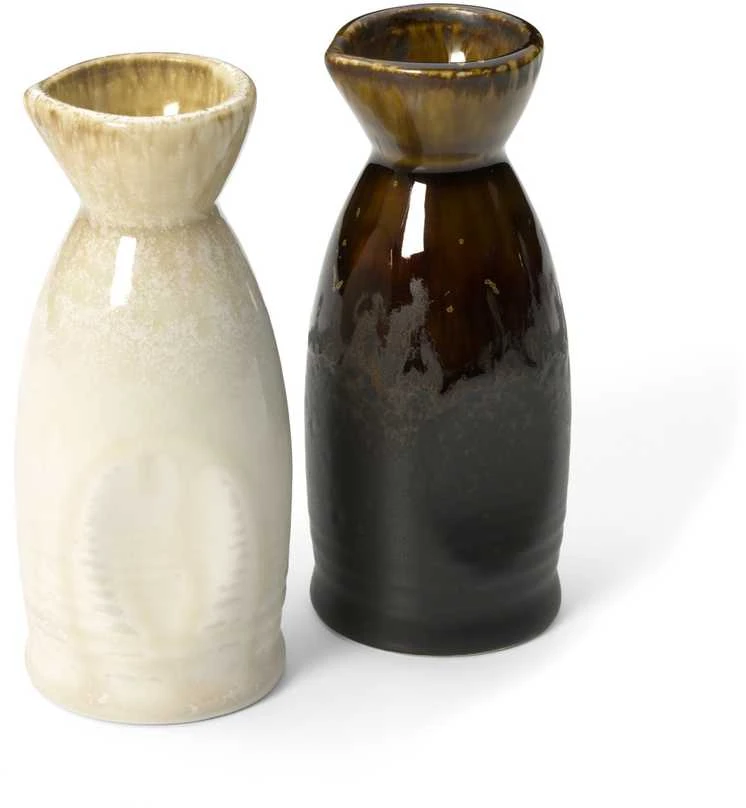 Bazaar Saké pilstyklė, 5.4x12.8x5.4 cm, ruda, keramika