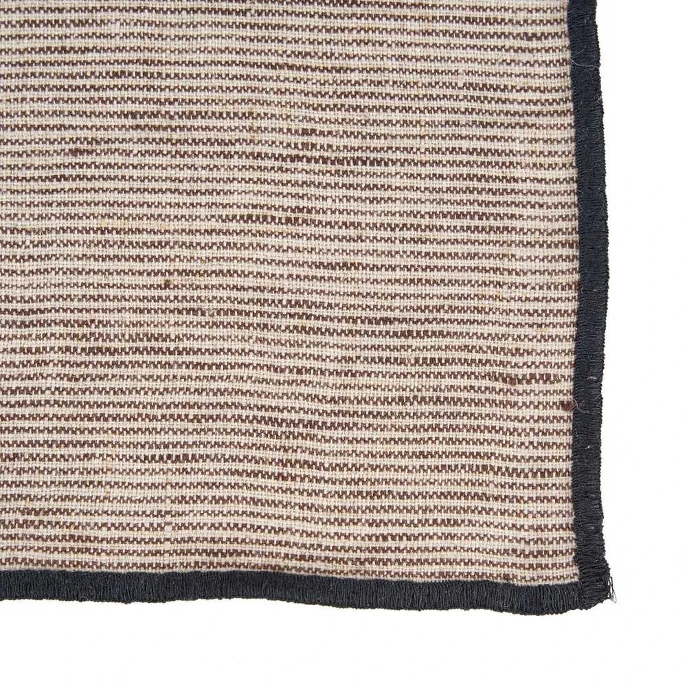 Bazaar Servetėlė 45x45 cm Juoda Linas