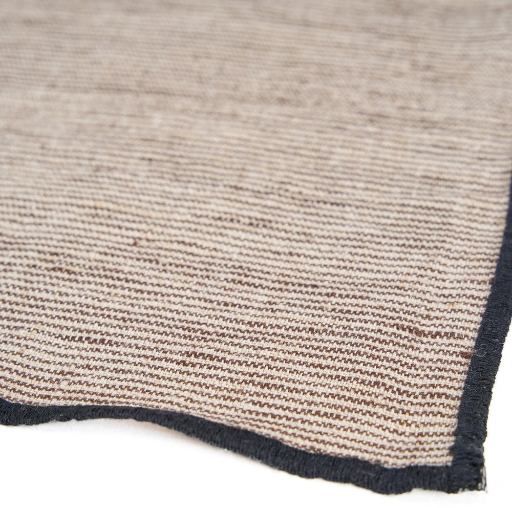 Bazaar Servetėlė 45x45 cm Juoda Linas