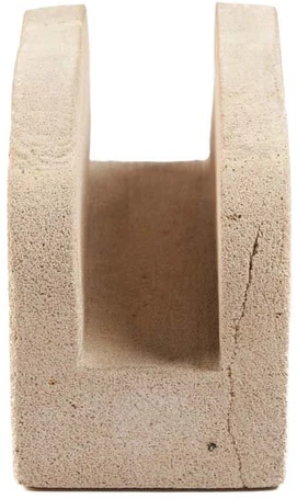 Bazaar Servetėlių laikiklis, 6x13x8 cm, natūralus smiltainis