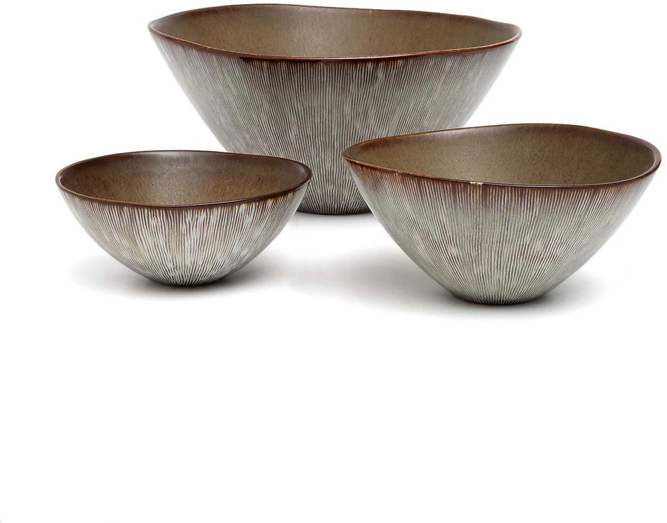 Bazaar Serviravimo dubuo Peniche 19x19x8,5 cm įvairiaspalvis keramika