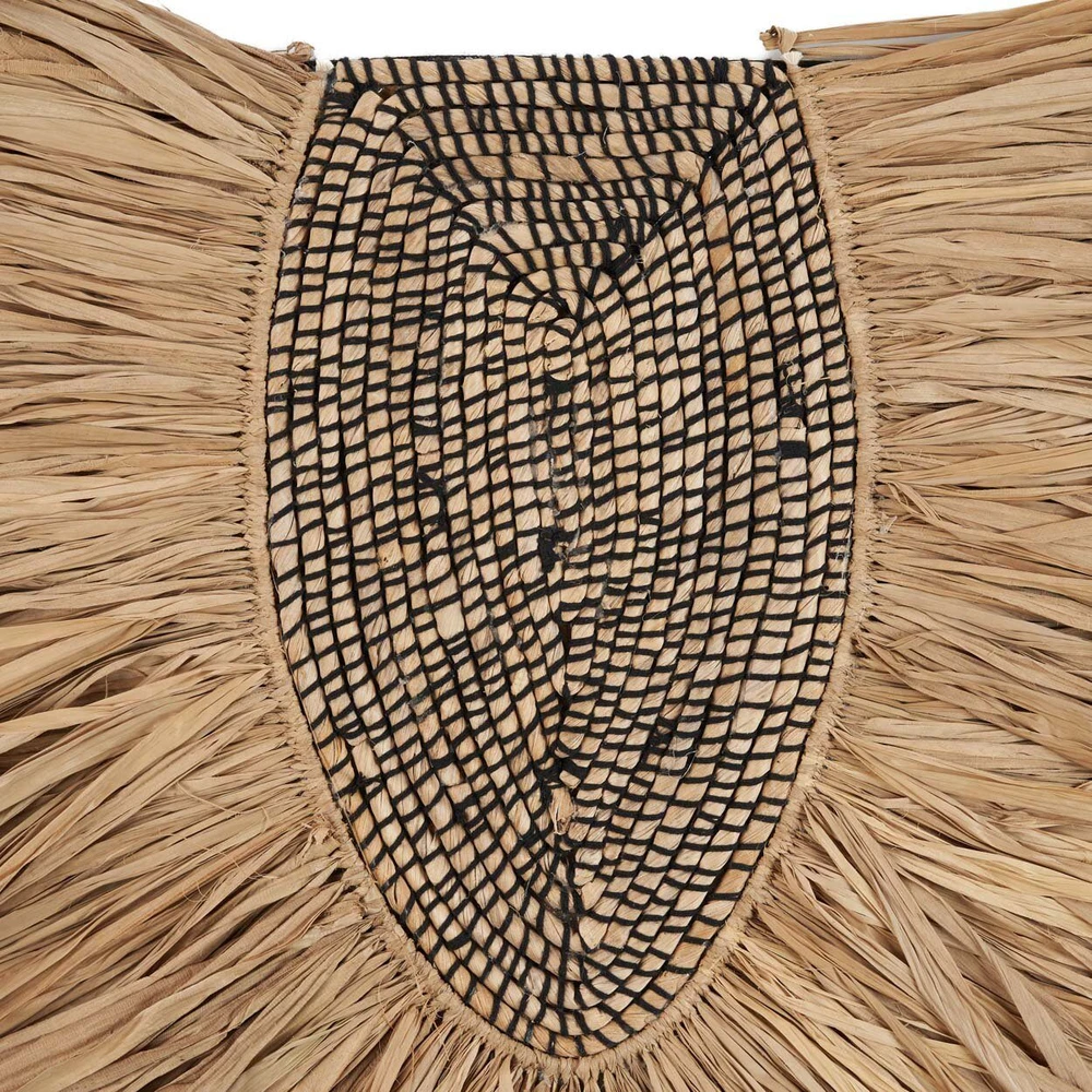 Bazaar Sienų dekoracija, 5x85x81 cm, natūrali, žolė