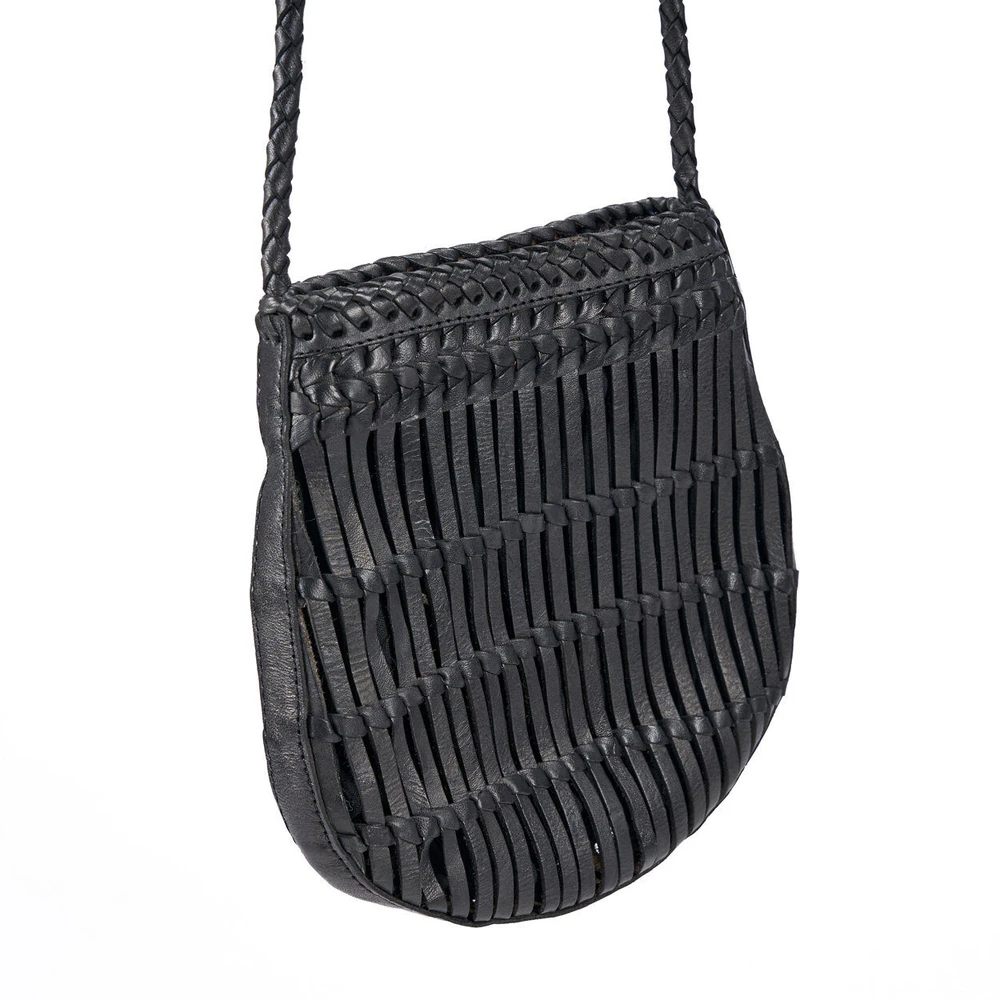 Bazaar Sling krepšys 4x20x77 cm juoda oda