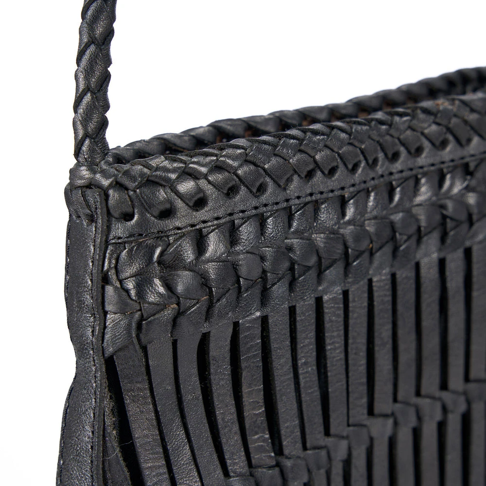 Bazaar Sling krepšys 4x20x77 cm juoda oda