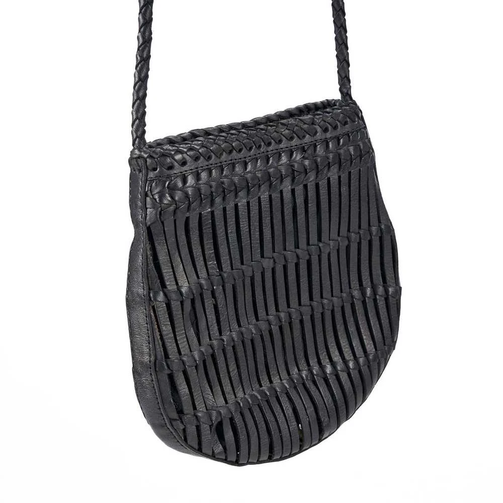 Bazaar Sling krepšys 4x20x77 cm juoda oda
