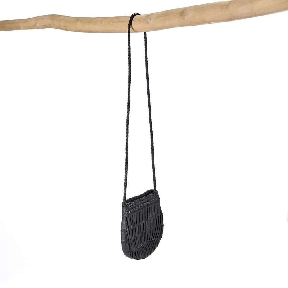 Bazaar Sling krepšys 4x20x77 cm juoda oda