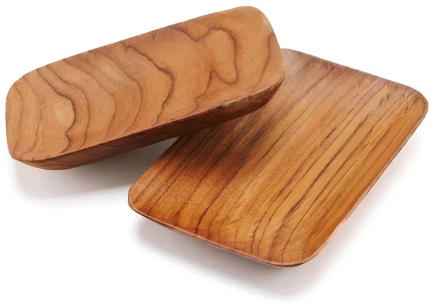 Bazaar Šoninis patiekalas, ažuolo šaknies, 0,09x0,13 m, rudas