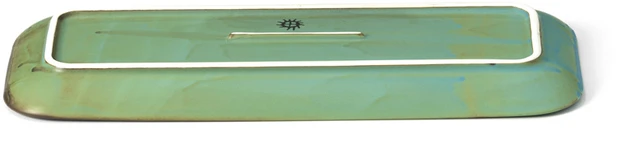 Bazaar Stačiakampė lėkštė 30x12x2,5 cm mėlyna, keramika