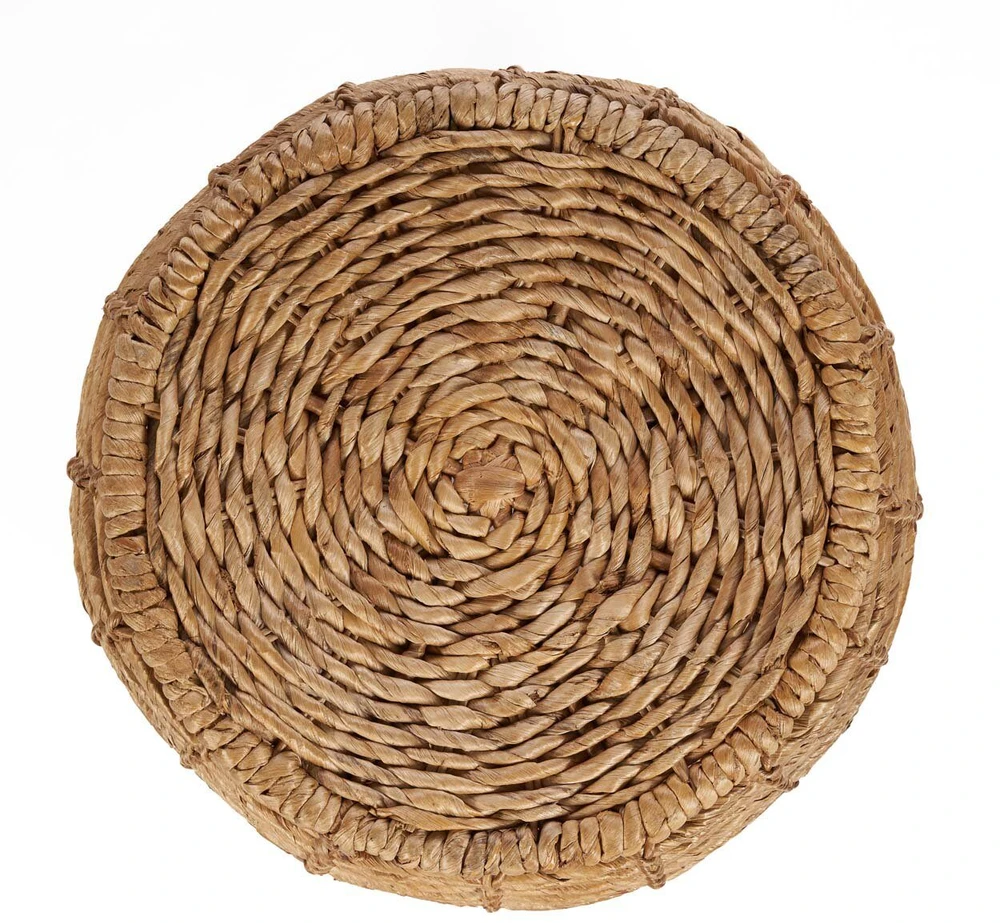Bazaar Taburetė The Gustih 48x48x45 cm Natūrali, Banano lapai