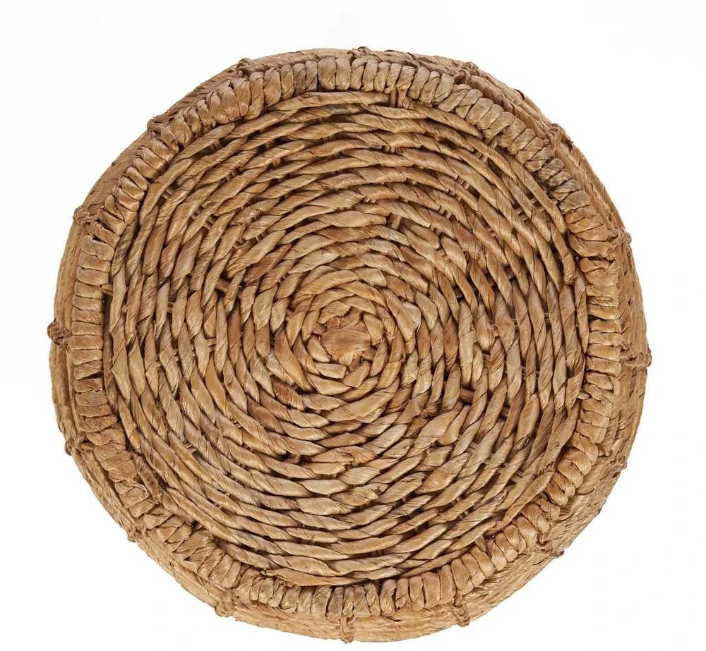 Bazaar Taburetė The Gustih 48x48x45 cm Natūrali, Banano lapai