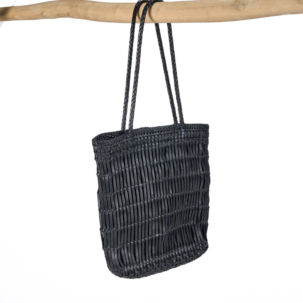 Bazaar Tote krepšys The Haute, 8x36x70 cm, juoda oda
