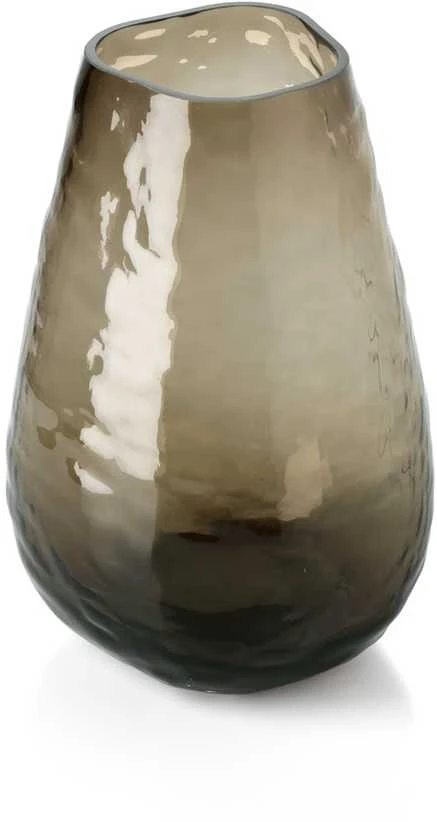 Bazaar Vaza 16.5x16.5x26 cm Ruda Perdirbtas stiklas