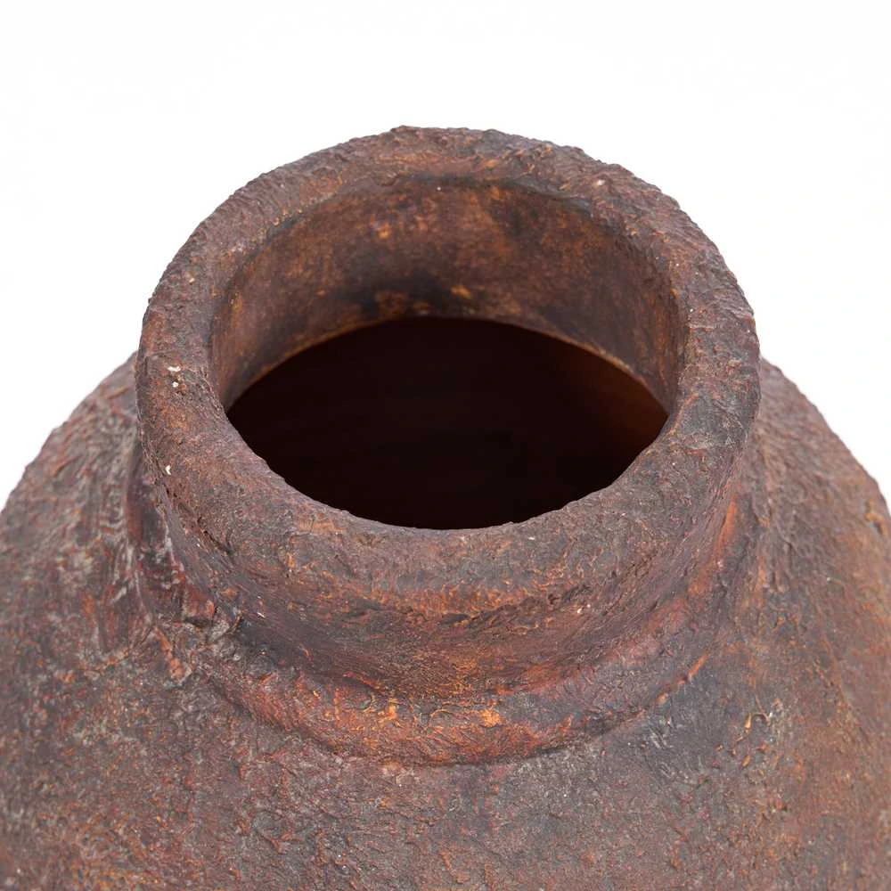 Bazaar Vaza Amphora Rustica 20x20x30 cm Burgundiškoji terakota