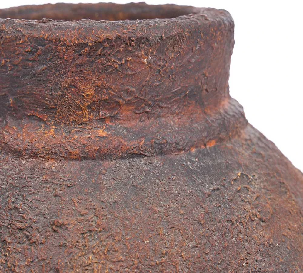 Bazaar Vaza Amphora Rustica 20x20x30 cm Burgundiškoji terakota