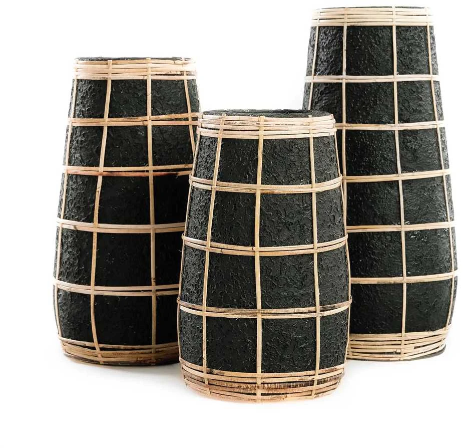 Bazaar Vaza, Cutie, 0,14x0,14x0,22 m, Juoda