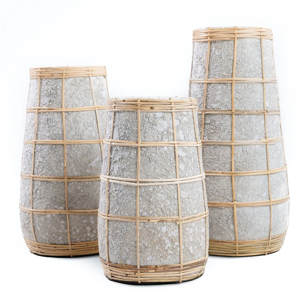 Bazaar Vaza, Cutie, 0,14x0,14x0,22 m, Natūrali