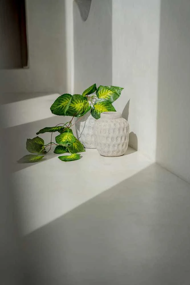 Bazaar Vaza, madinga, 16x16x18 cm, Betonas