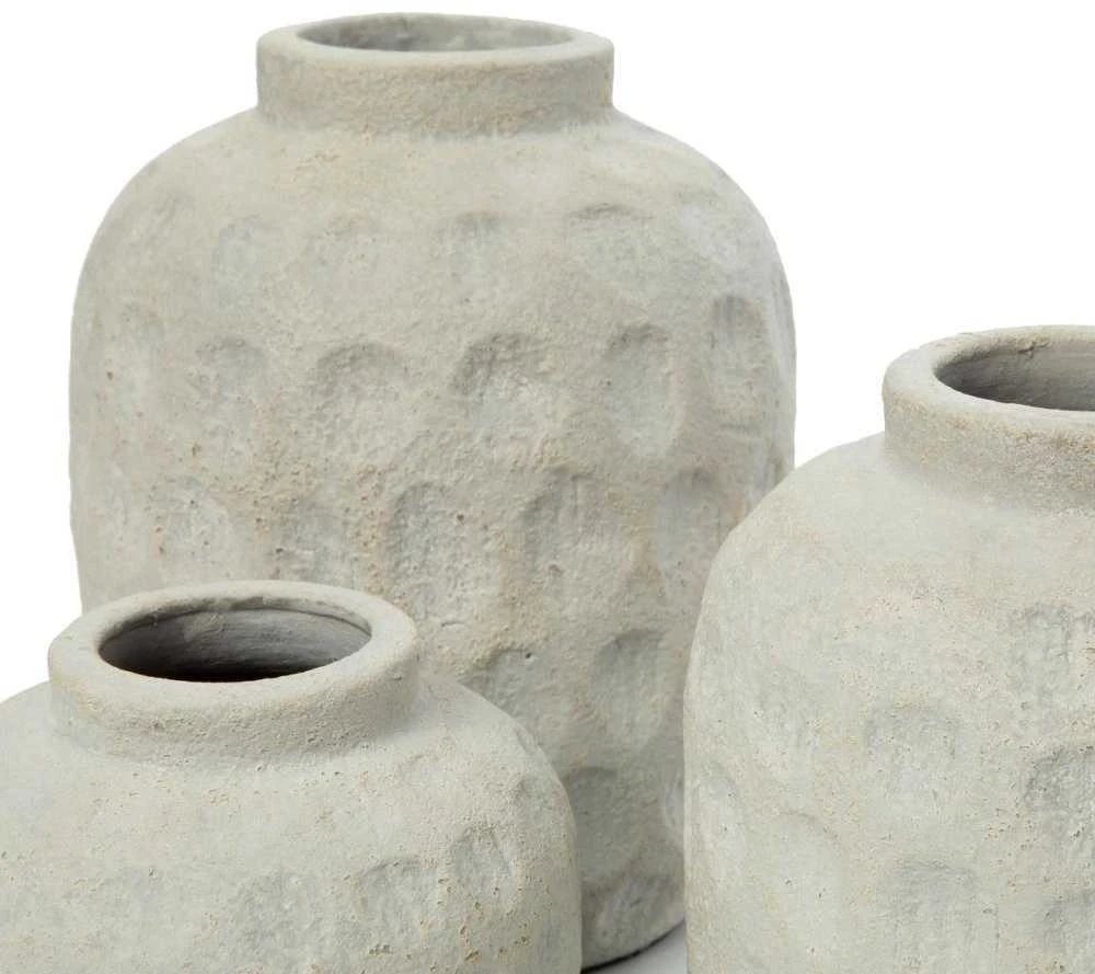 Bazaar Vaza, madinga, 16x16x18 cm, Betonas