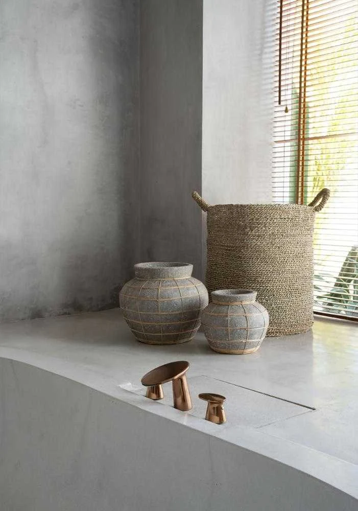 Bazaar Vaza, Pilvas, 0,33x0,33x0,27 m, Natūralus betonas