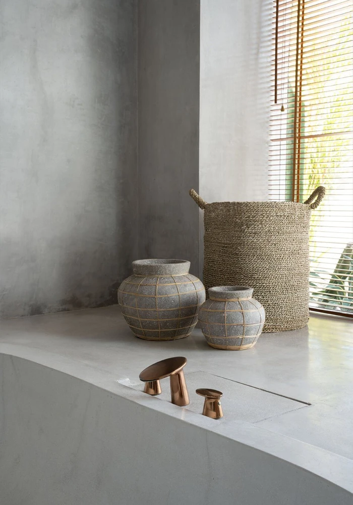 Bazaar Vaza, Pilvas, 0,33x0,33x0,27 m, Natūralus betonas