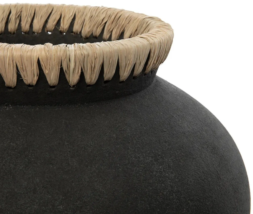 Bazaar Vaza, Styly, 25x25x19 cm, Juoda