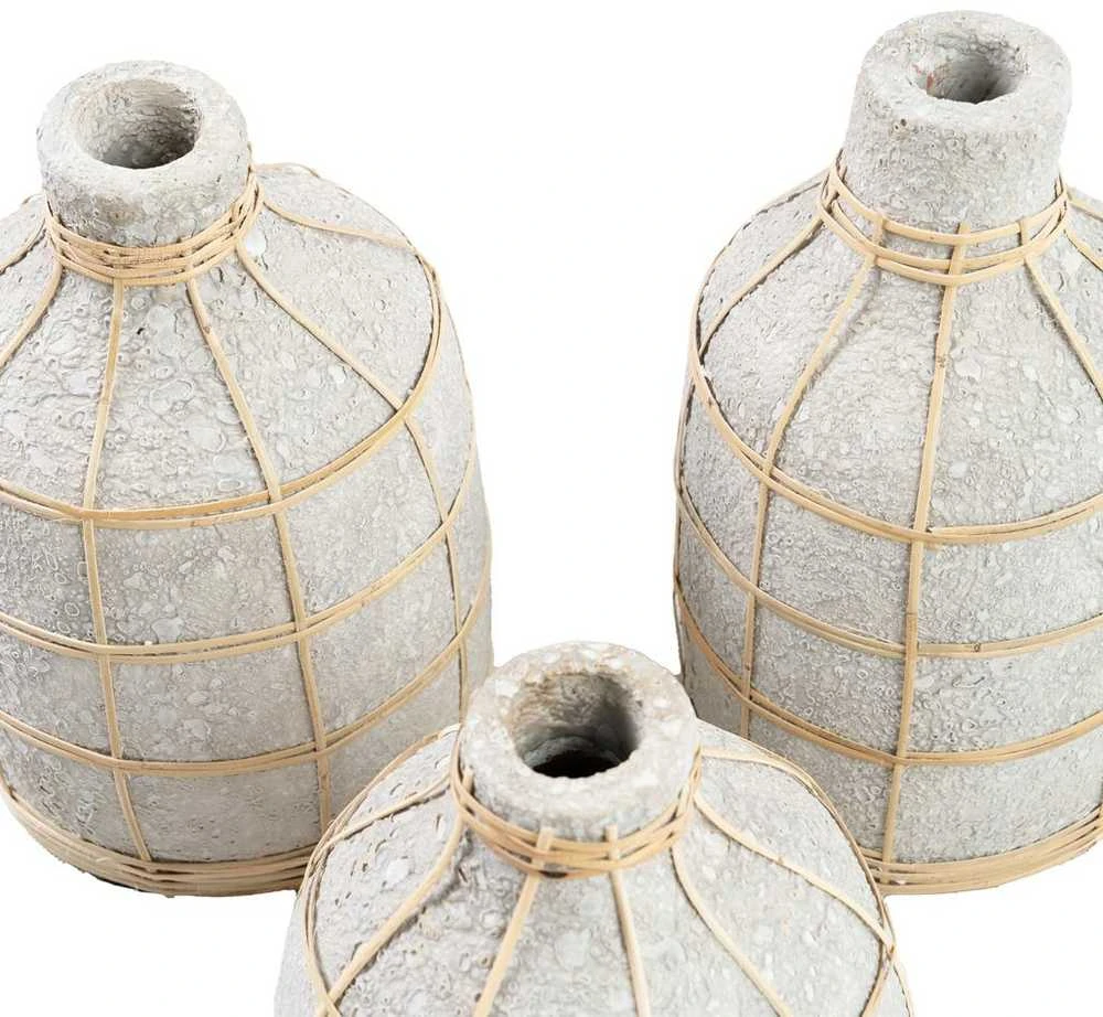 Bazaar Vaza, Whoopy, 0,13x0,13x0,23 m, Natūrali