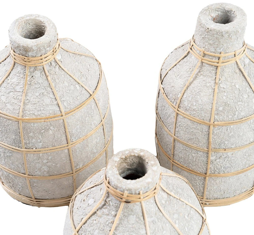 Bazaar Vaza, Whoopy, 0,13x0,13x0,23 m, Natūrali