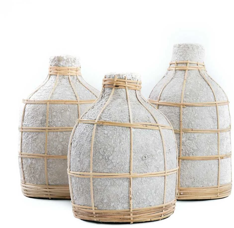 Bazaar Vaza, Whoopy, 0,13x0,13x0,23 m, Natūrali