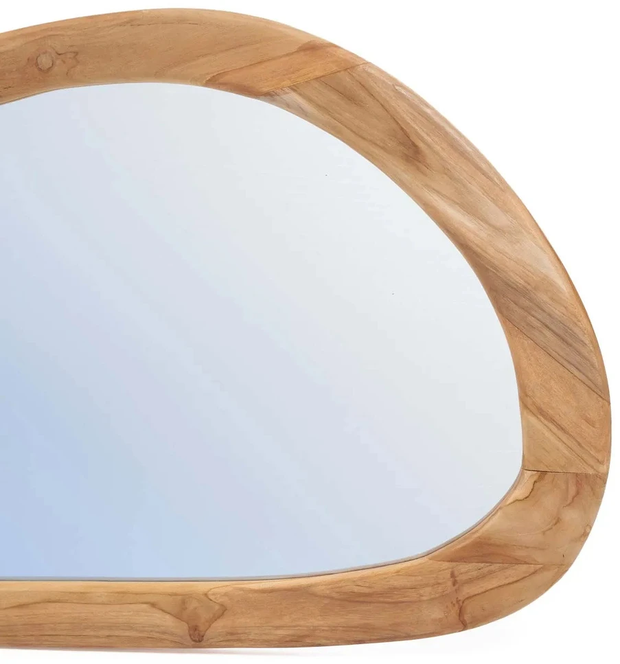 Bazaar Veidrodis, 120x63x3 cm, Natūralus, Tiko medis