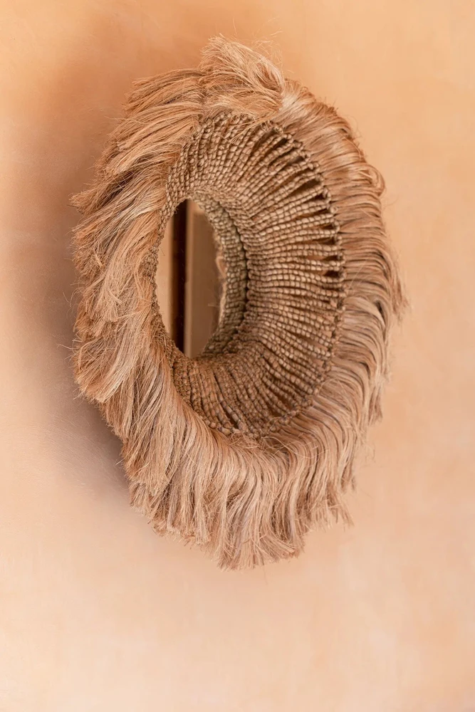 Bazaar Veidrodis, Abaka Solomonas, 0,85x0,85x0,2 m, Natūrali
