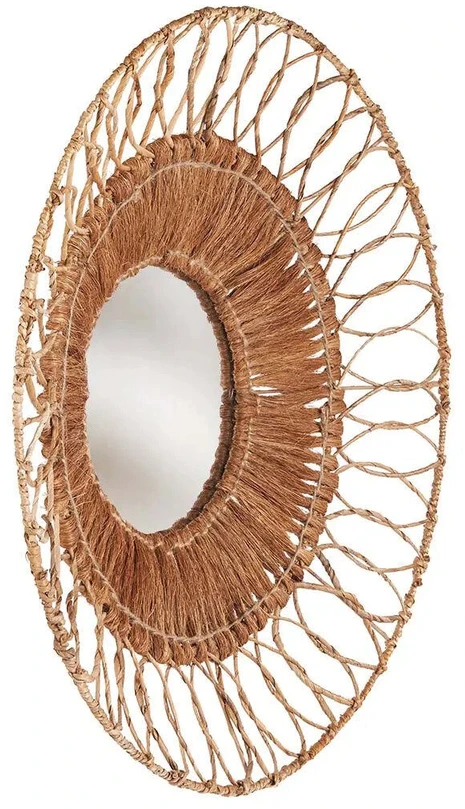 Bazaar Veidrodis, Montezuma, 5x80x80 cm, Natūrali