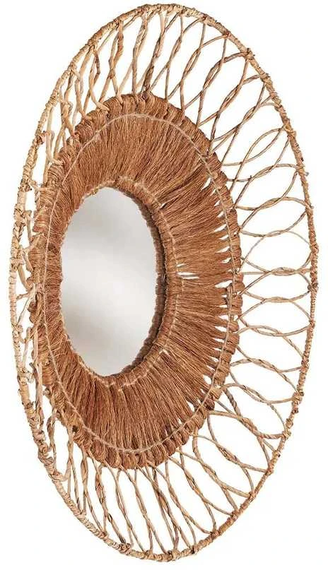 Bazaar Veidrodis, Montezuma, 5x80x80 cm, Natūrali