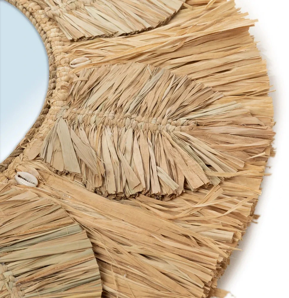 Bazaar Veidrodis, Palmės medis, 0,05x0,6x0,6 m, Natūralus