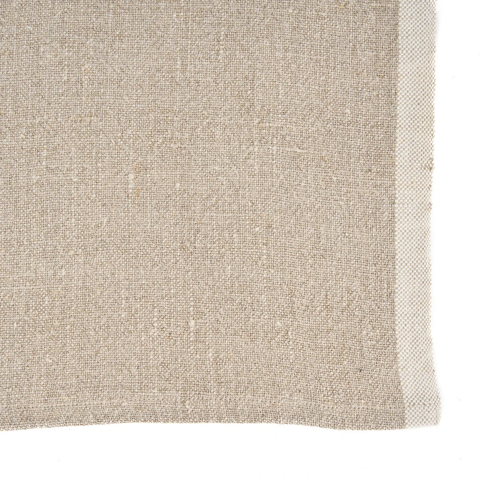 Bazaar Virtuvinis rankšluostis 50x70 cm baltas linas