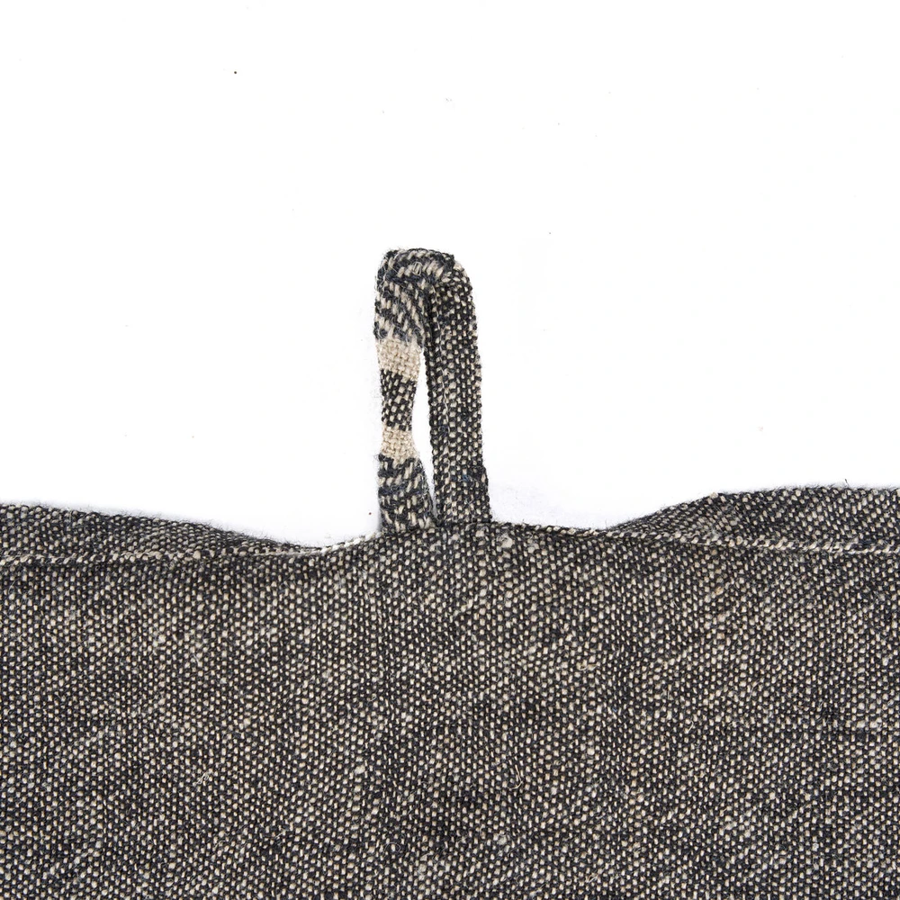 Bazaar Virtuvinis rankšluostis The Linen Dash, 50x70 cm, juodas, linas