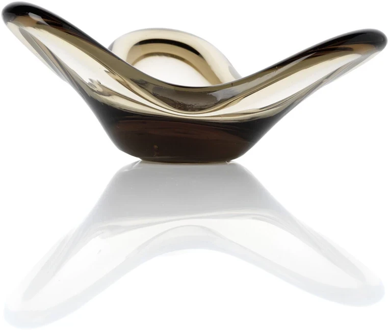 Bazaar Žvakidė, 16.5x16.5x8 cm, dūminė, stiklas