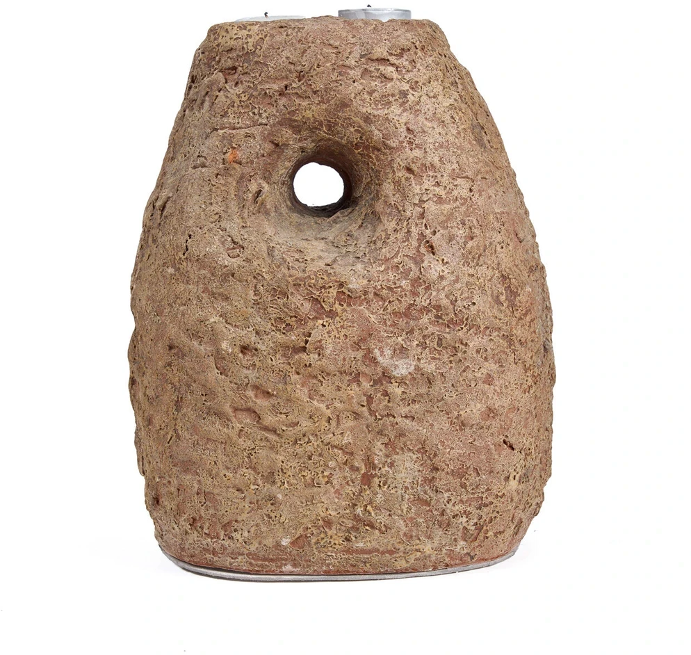 Bazaar Žvakidė 20x15x28 cm ruda terakota
