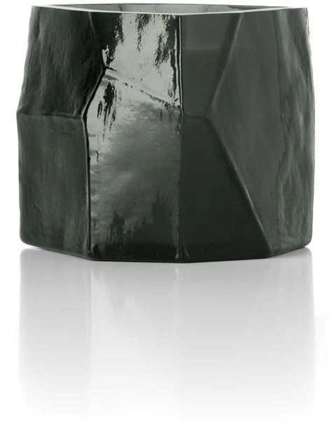 Bazaar Žvakidė The Olivine 10x9.5x9 cm dūminis stiklas