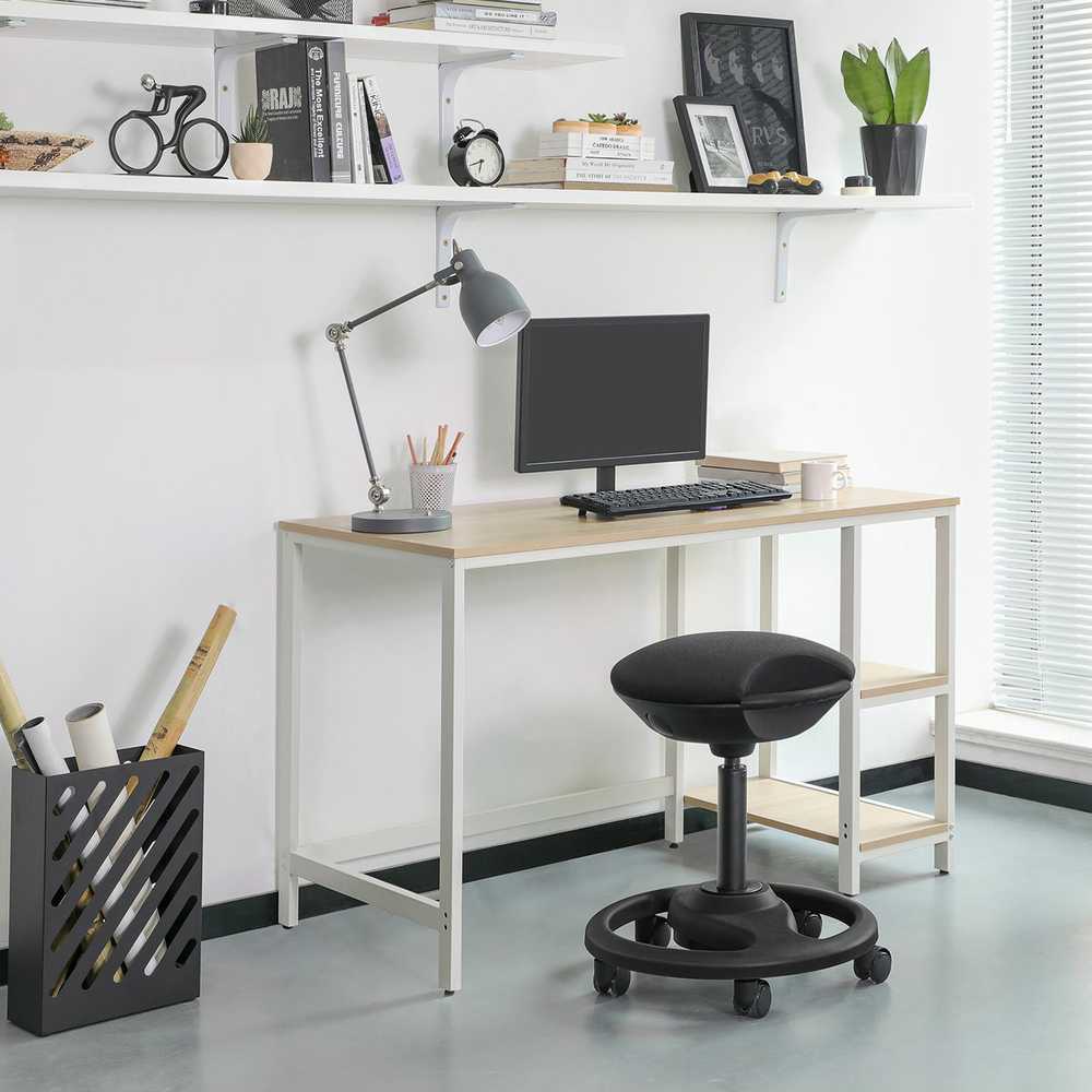 Songmics Reguliuojamo aukščio ergonomiška darbo taburetė
