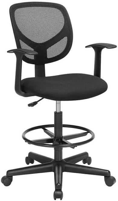 Songmics Ergonomiška biuro kėdė su porankiais