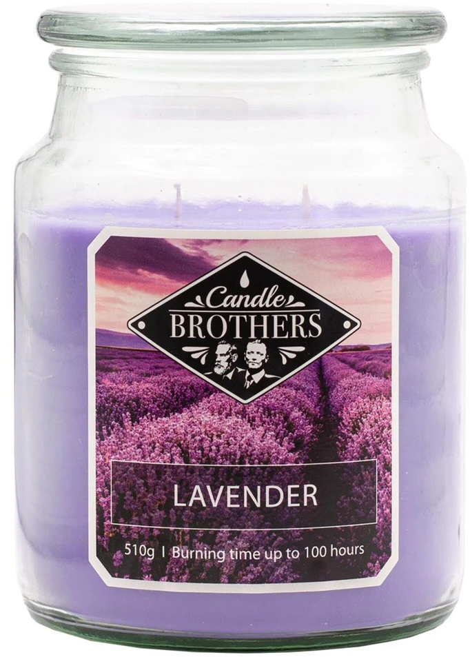 Candle Brothers Kvapnioji žvakė 15x10 cm violetinė