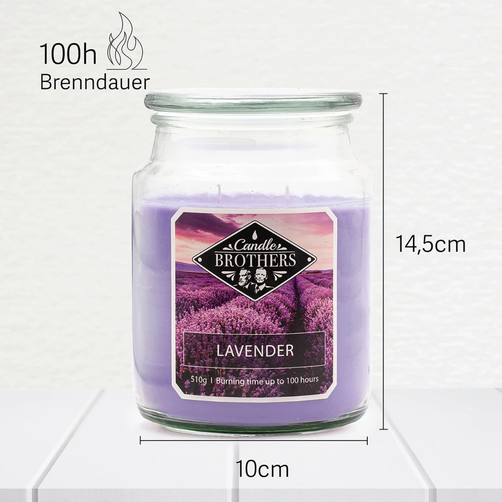 Candle Brothers Kvapnioji žvakė 15x10 cm violetinė