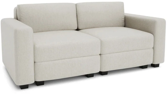 Citysofa 2 vietų modulinė sofa GRACIA - Kreminė smėlio