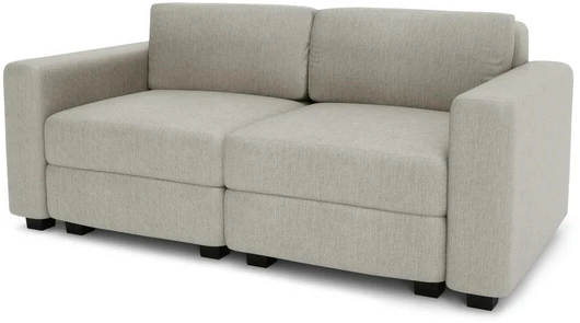 Citysofa 2 vietų modulinė sofa GRACIA - Smėlio pilka