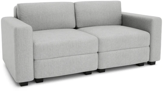 Citysofa 2 vietų modulinė sofa GRACIA - Pilka