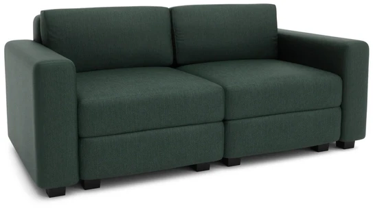 Citysofa 2 vietų modulinė sofa GRACIA - Žalia