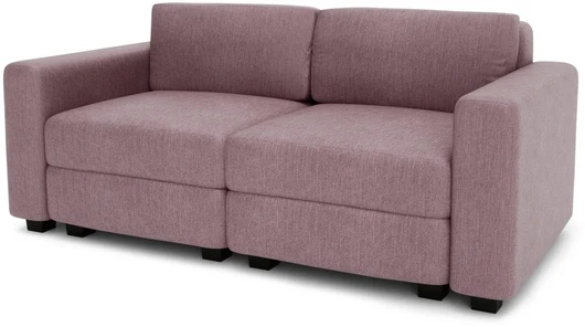 Citysofa 2 vietų modulinė sofa GRACIA - Dulsvai rožinė