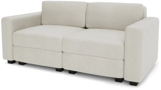 Citysofa 2 vietų modulinė sofa GRACIA - Kreminė smėlio