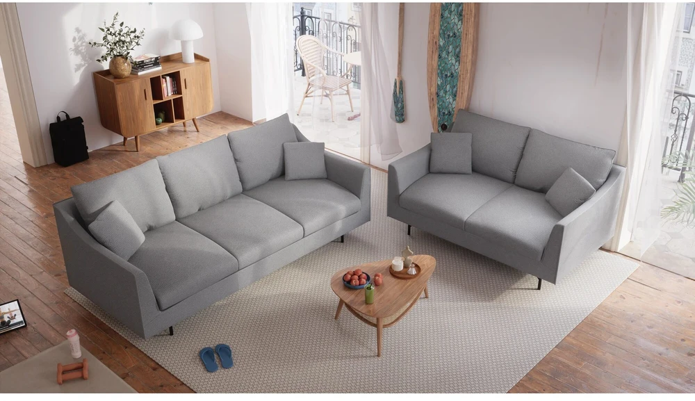 Citysofa 2 vietų sofa Alfama - Pilka