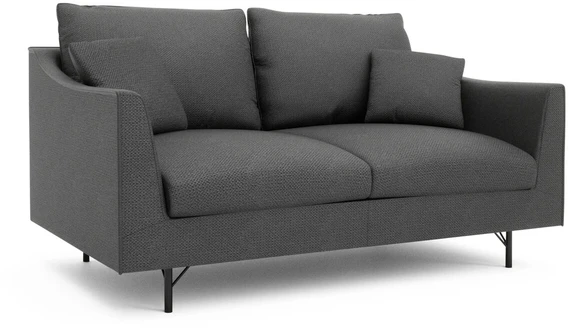 Citysofa 2 vietų sofa Alfama - Tamsiai pilka